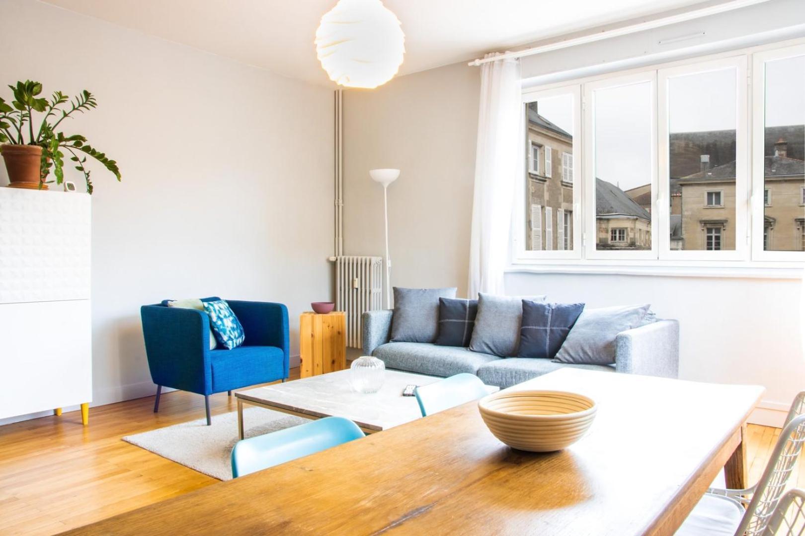 Le Boncenne - Large Bright T4 Downtown Apartment Poitiers Luaran gambar