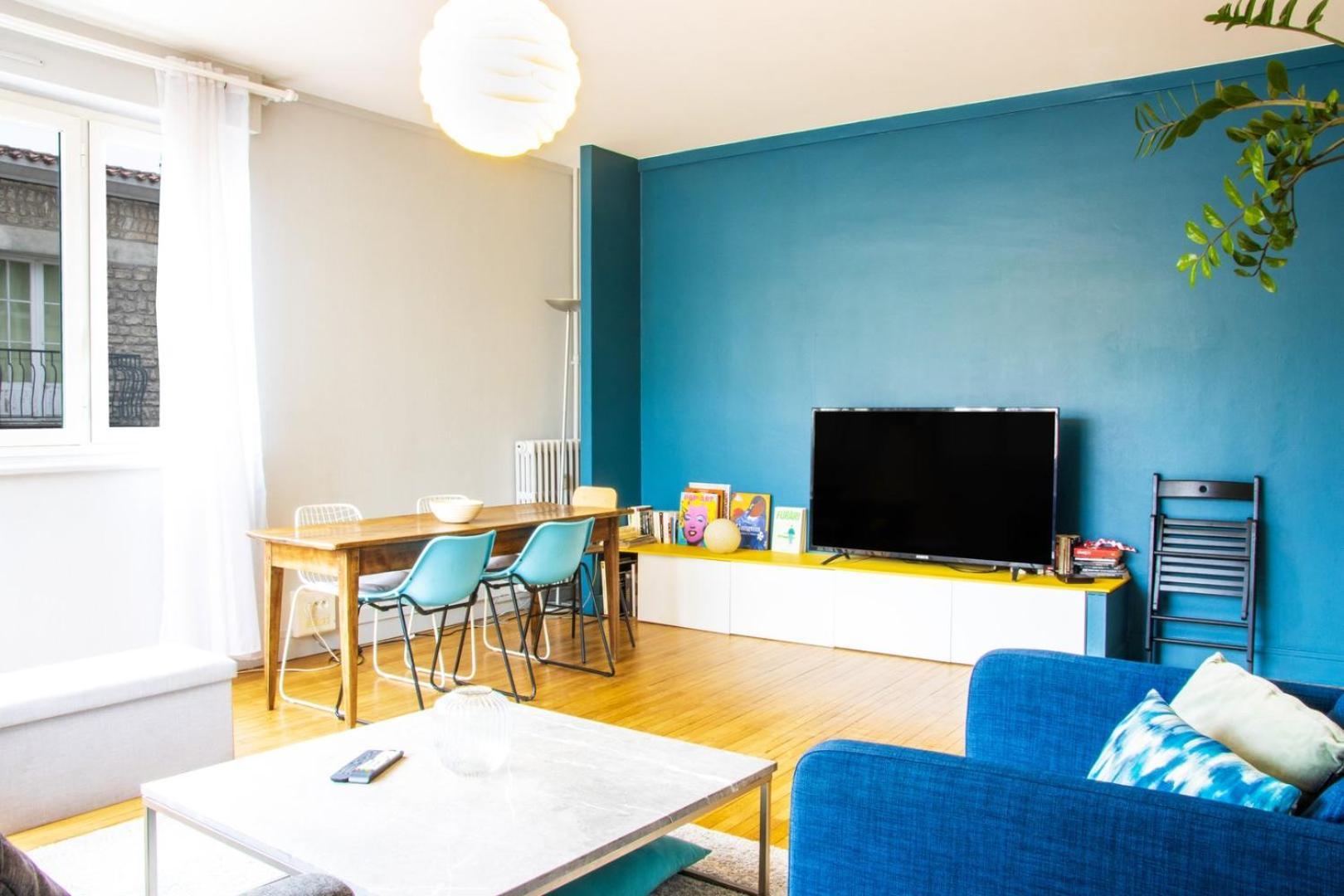 Le Boncenne - Large Bright T4 Downtown Apartment Poitiers Luaran gambar